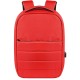 Zaino antitaccheggio in rpet rosso personalizzato Q24341R
