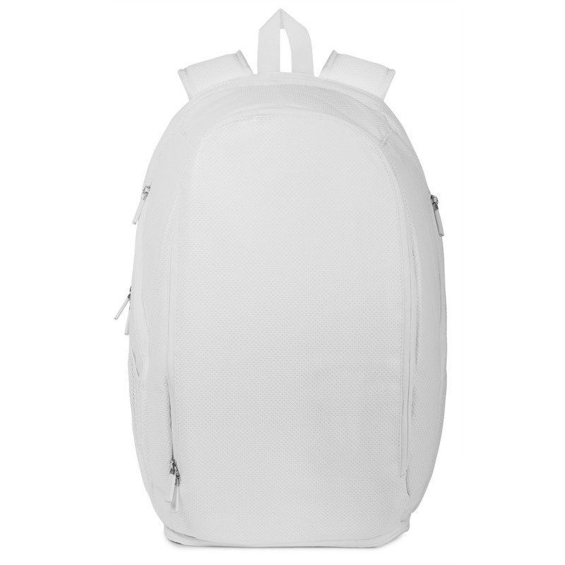 Zaino in pvc porta racchetta padel bianco personalizzato Q24342B