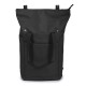 Zaino multiuso in pvc soft touch nero personalizzato Q24344N Zaino multiuso in pvc soft touch nero personalizzato Q24344N