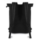 Zaino multiuso in pvc soft touch nero personalizzato Q24344N Zaino multiuso in pvc soft touch nero personalizzato Q24344N