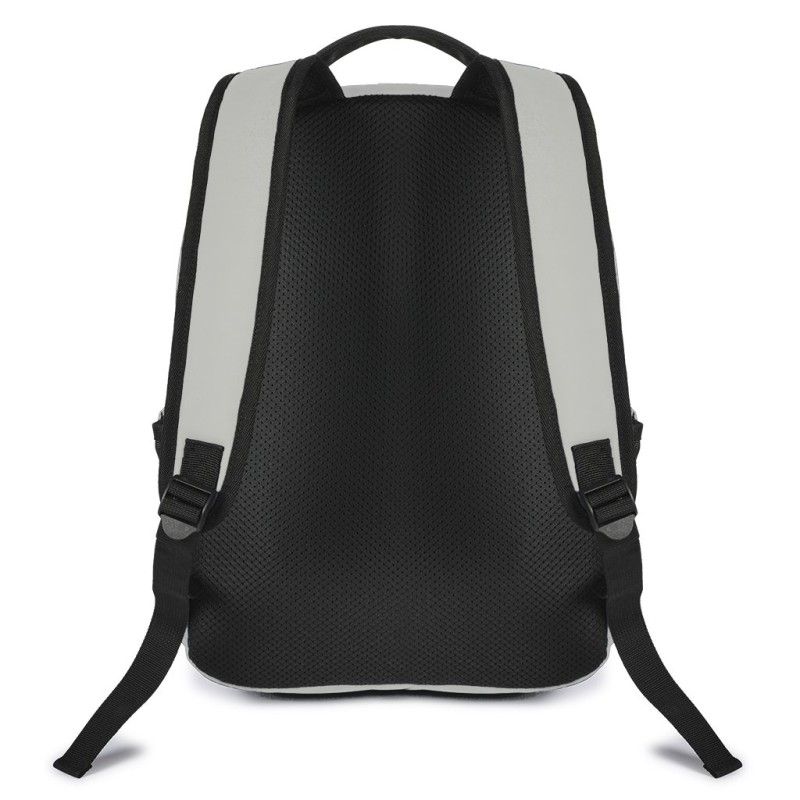 Zaino portacomputer in pu soft touch beige personalizzato Q24346BE Zaino portacomputer in pu soft touch beige personalizzato Q24346BE