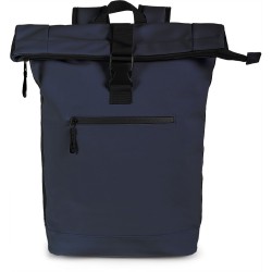 Zaino multiuso in pu soft touch blu navy personalizzato Q24347NY Zaino multiuso in pu soft touch blu navy personalizzato Q24347NY