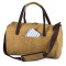 Borsa da viaggio vintage in policotone canvas kaki personalizzata Q24350KA