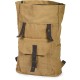 Zaino vintage in policotone canvas kaki personalizzato Q24355KA