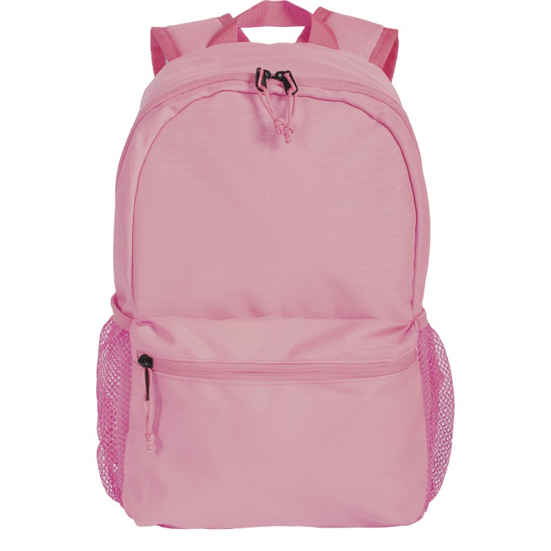 Zaino da bambooino in rpet rosa personalizzato Q24377RS