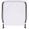Sacca in poliestere bianco personalizzato Q24379B
