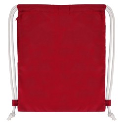 Sacca in poliestere rosso personalizzato Q24379R Sacca in poliestere rosso personalizzato Q24379R