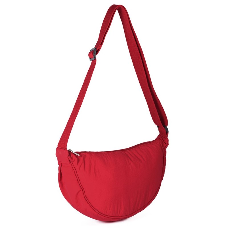 Tracolla in rpet rosso personalizzato Q24397R