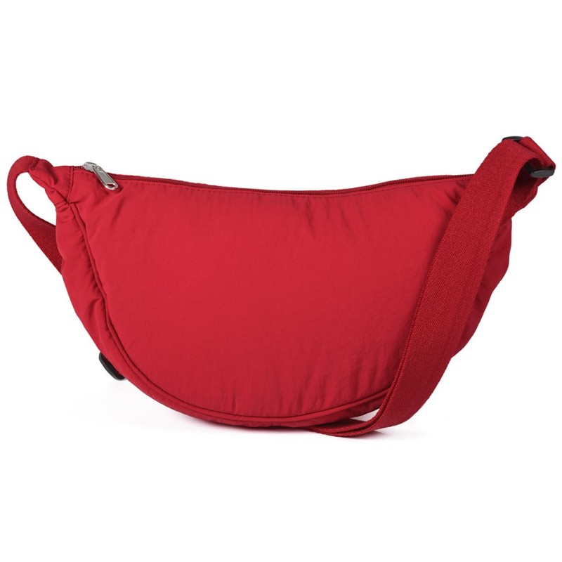 Tracolla in rpet rosso personalizzato Q24397R