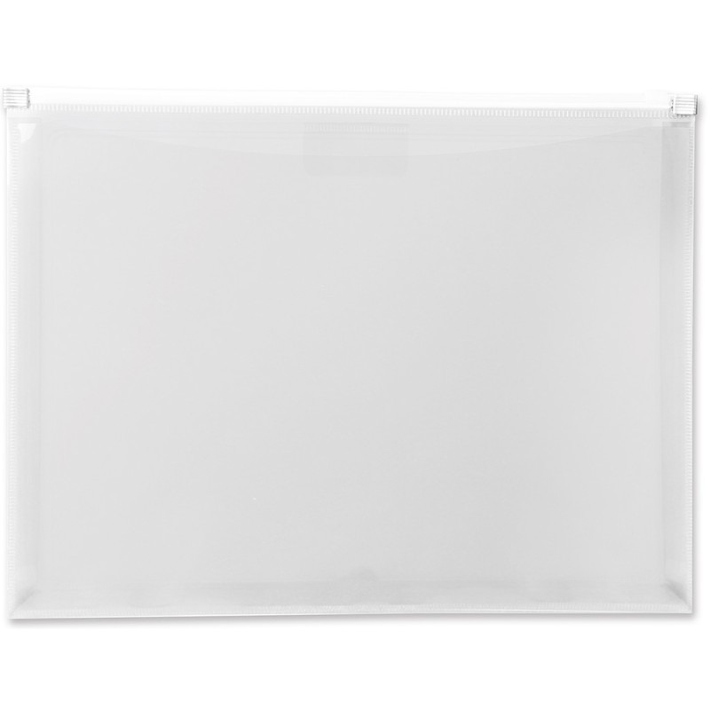 Busta porta documenti in plastica trasparente personalizzato Q24409TR