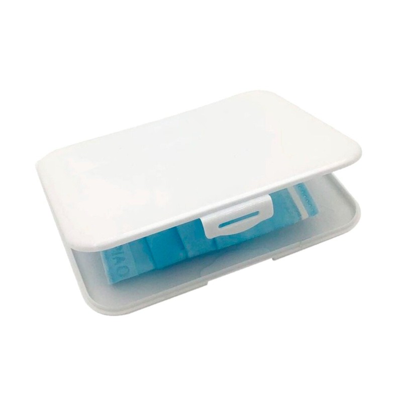 Astuccio porta mascherina antibatterico in plastica personalizzato Q24419