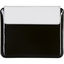 Custodia porta ipad bianco/nero personalizzato Q24443B/N Custodia porta ipad bianco/nero personalizzato Q24443B/N