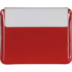 Custodia porta ipad bianco/rosso personalizzato Q24443B/R Custodia porta ipad bianco/rosso personalizzato Q24443B/R