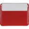 Custodia porta ipad bianco/rosso personalizzato Q24443B/R