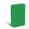 Astuccio porta pacchetto sigarette in silicone verde personalizzato Q24462V