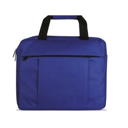 Borsa porta computer in poliestere blu royal personalizzata Q24511BL Borsa porta computer in poliestere blu royal personalizzata Q24511BL