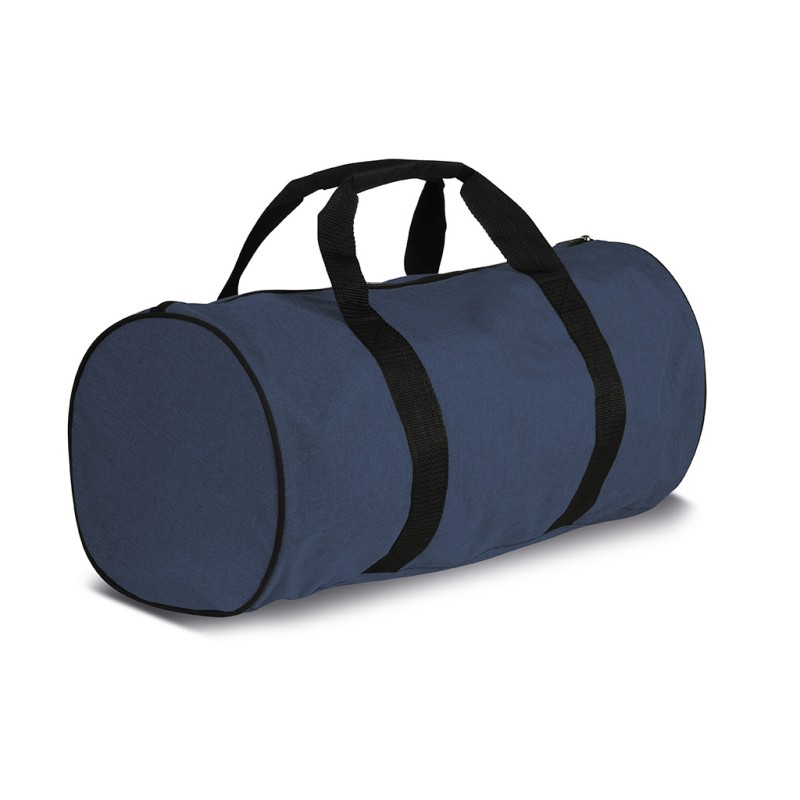 Borsa sportiva in poliestere blu navy personalizzata Q24706NY