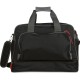 Borsa sportiva in poliestere nera personalizzata Q24707N