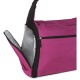 Borsa sportiva con tracolla in poliestere fucsia personalizzata Q24722FU