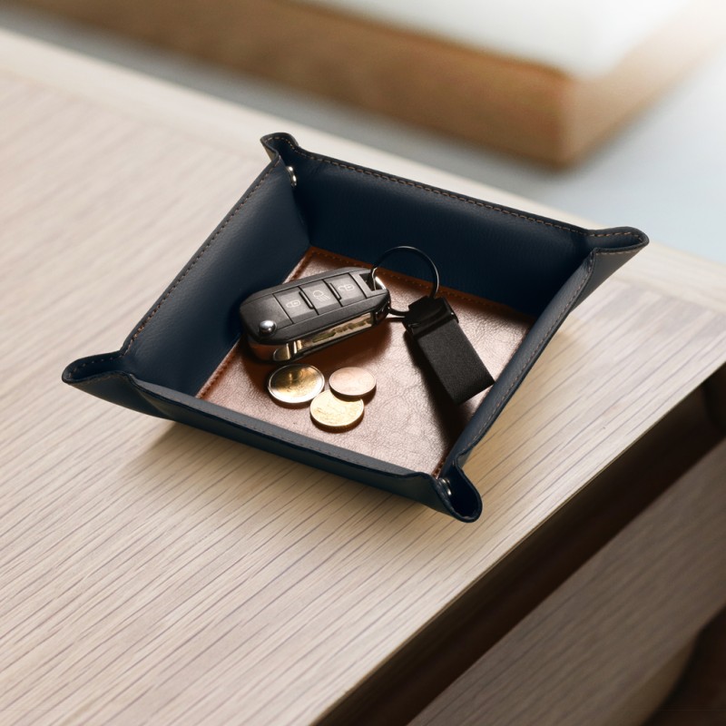 Vuota tasche in pvc marrone personalizzato Q24071M