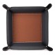 Vuota tasche in pvc marrone personalizzato Q24071M