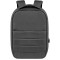 Zaino antitaccheggio in rpet grigio personalizzato Q24341GR