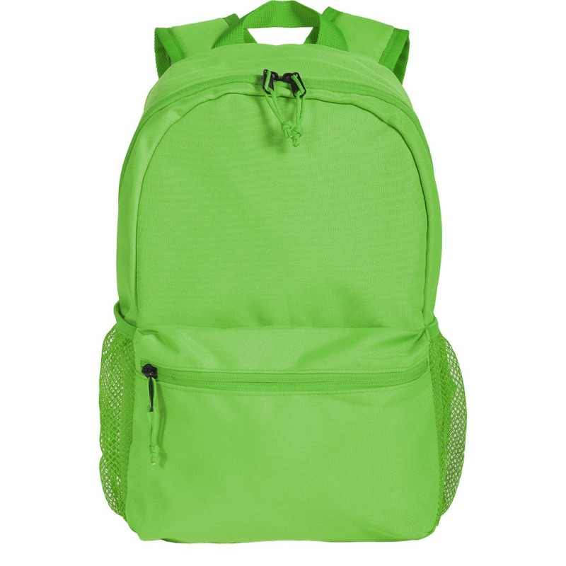 Zaino da bambooino in rpet verde acido personalizzato Q24377VA