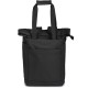 Zaino multiuso in pvc soft touch nero personalizzato Q24344N