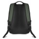 Zaino portacomputer in pu soft touch verde militare personalizzato Q24346VM
