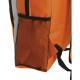 Zaino trekking in poliestere arancione personalizzato Q24015A