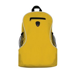 Zaino trekking in poliestere giallo personalizzato Q24012G