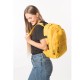 Zaino trekking in poliestere giallo personalizzato Q24055G