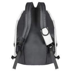 Zaino trekking in poliestere grigio personalizzato Q24018GR