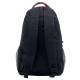 Zaino trekking in poliestere nero/rosso personalizzato Q24082N/R
