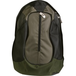 Zaino trekking in poliestere verde inglese personalizzato Q24059VI
