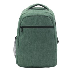 Zaino trekking in poliestere verde personalizzato Q24069V