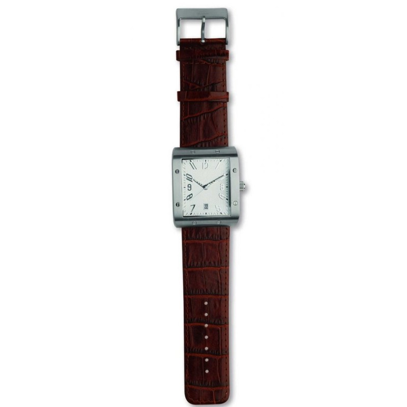 Orologio analogico regolo marrone personalizzato X25076M