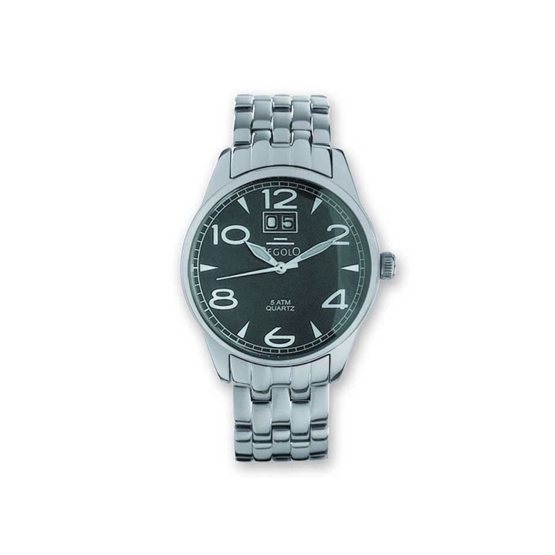Orologio analogico regolo nero personalizzato R25094N