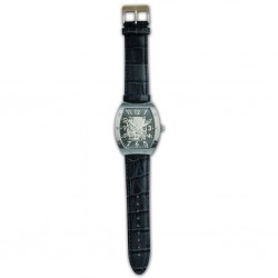 Orologio analogico regolo nero personalizzato X25108N Orologio analogico regolo nero personalizzato X25108N