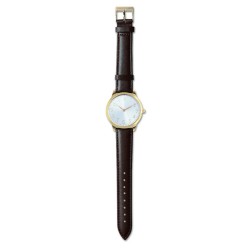 Orologio analogico regolo marrone personalizzato X25115M