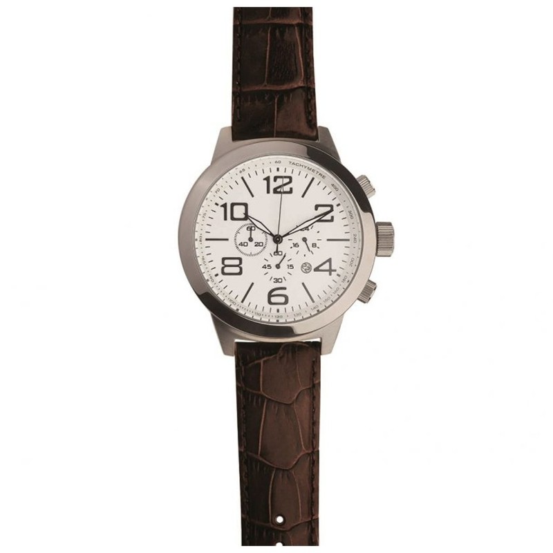 Orologio cronografo regolo c marrone personalizzato X25255M Orologio cronografo regolo c marrone personalizzato X25255M