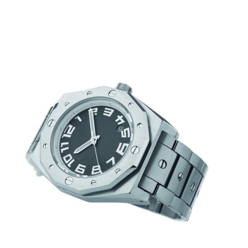 Orologio analogico regolo nero personalizzato X25611N
