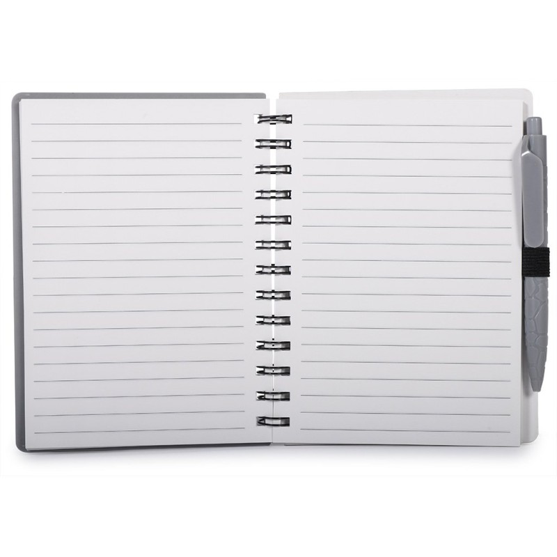 Blocco per appunti grigio personalizzato S26533GR