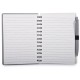 Blocco per appunti grigio personalizzato S26533GR