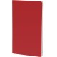 Blocco per appunti in carta e con copertina morbida in pu rosso personalizzato S26518R