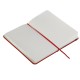 Blocco per appunti  in carta e pu rosso personalizzato S26485R