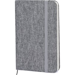 Blocco per appunti in carta e rpet grigio personalizzato S26516GR