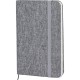 Blocco per appunti in carta e rpet grigio personalizzato S26516GR