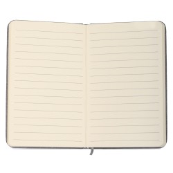 Blocco per appunti in carta e rpet grigio personalizzato S26516GR