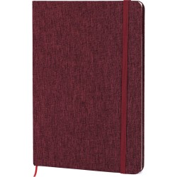 Blocco per appunti in carta e rpet rosso personalizzato S26517R